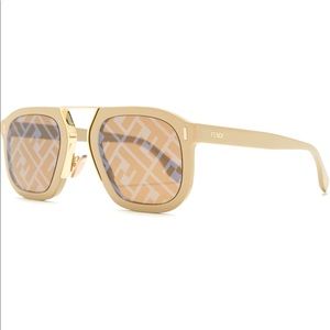 Fendi logo lens sunglasses